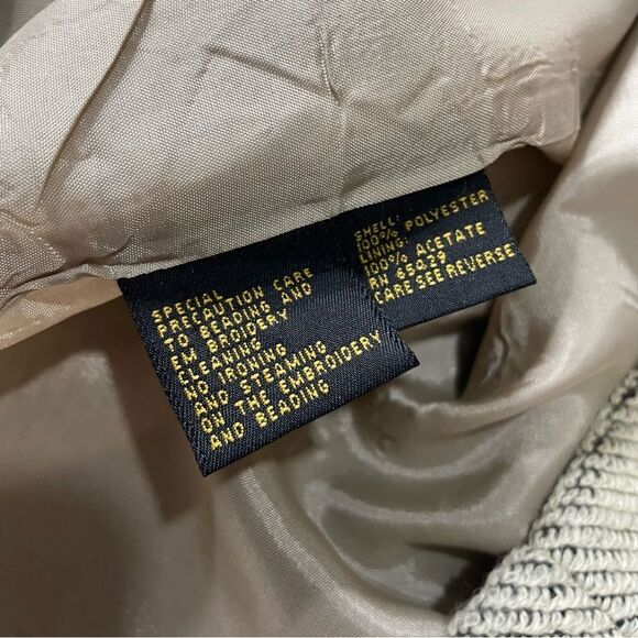 Vintage Donna Vinci Couture Two Piece‎ Embellished Skirt Suit Set Size 16 - Picture 10 of 16